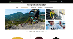 Desktop Screenshot of fotografhammarsten.se